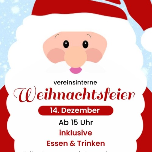 vereinsinterne Weihnachtsfeier 2024